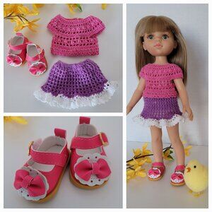 Cute Little Outfit for 32 Paola Reina Doll & Similar Size Dolls